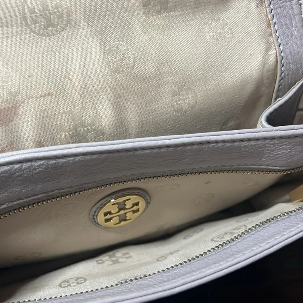Tory Burch Gray Crossbody Bag